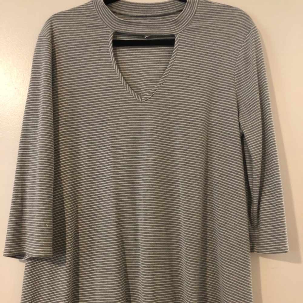 Front Cut Out Shirt